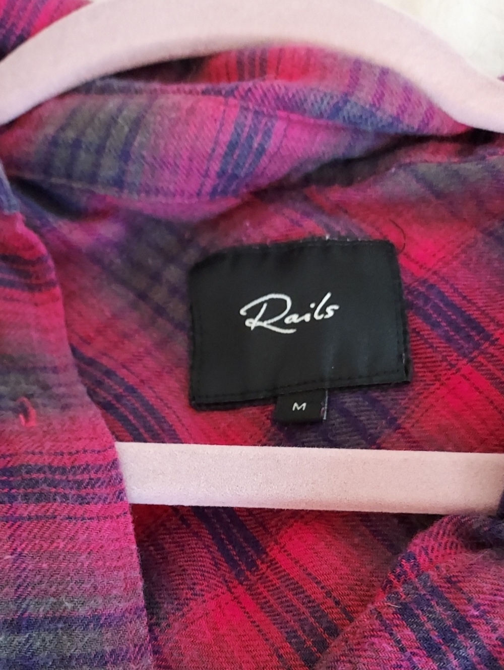 Rails Flannel Shirt Med - Picture 3 of 8